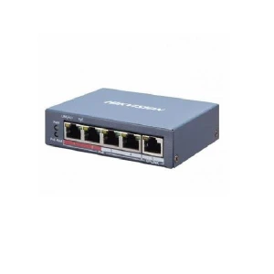 Switch zarządzalny HIKVISION DS-3E1105P-EI 4 x RJ45 10/100M (PoE 802.3af/at), 1 x RJ45 10/100M - USZ OPAK