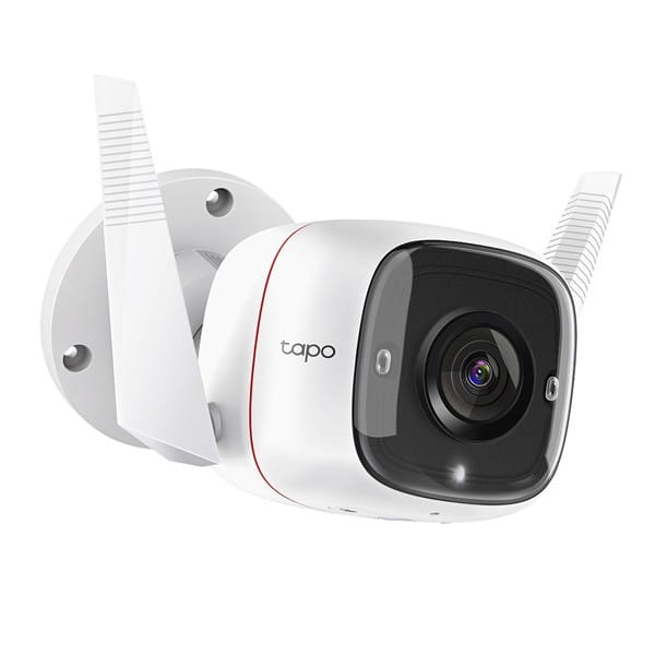 TP-link IP kamera Wi-Fi do monitoringu zewnętrznego Tapo C310, Full HD, Wifi 2.4 GHz, biała, 3MP, tryb nocny, alarm, detekcja ruch
