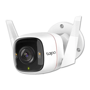 TP-link IP kamera Wi-Fi do monitoringu zewnętrznego Tapo C320WS, QHD 2560x1440, Wifi 2.4 GHz /ethernet, biała,  4MP, nagrywanie w