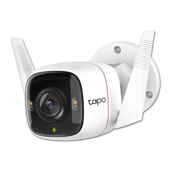 TP-link IP kamera Wi-Fi do monitoringu zewnętrznego Tapo C320WS, QHD 2560x1440, Wifi 2.4 GHz /ethernet, biała,  4MP, nagrywanie w