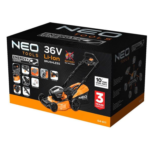 NEO TOOLS podkaszarka akumulatorowa 04-611, 36V