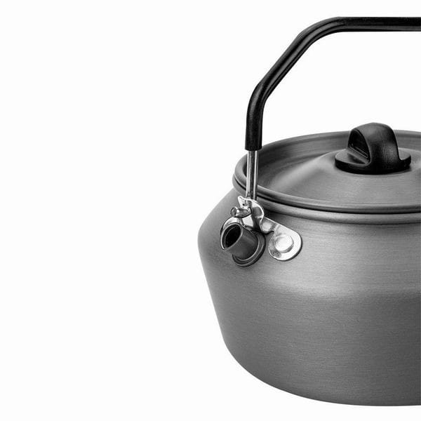 Czajnik turystyczny szara, 0.8l, pokrywa, siatka do przenoszenia,, Neo Tools