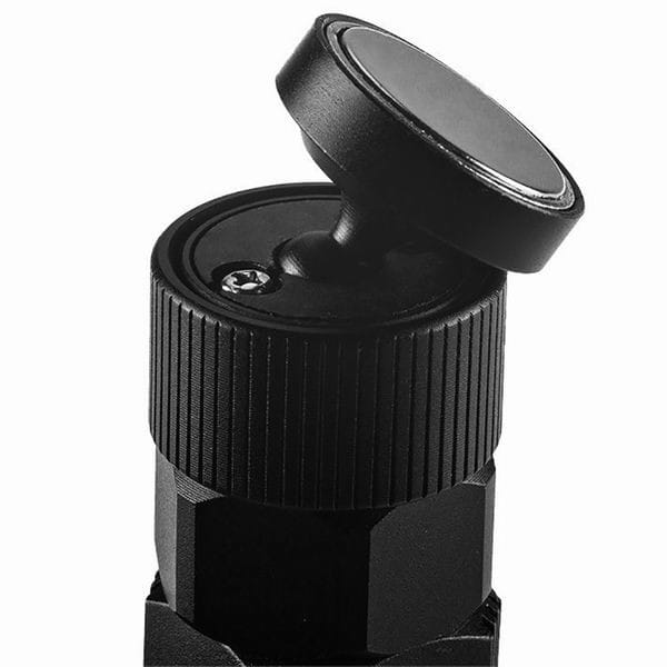 Latarka akumulatorowa, 1xxLED, 1x2000 mAh, czarna, IP20, 5 funkcji, moc 3 W