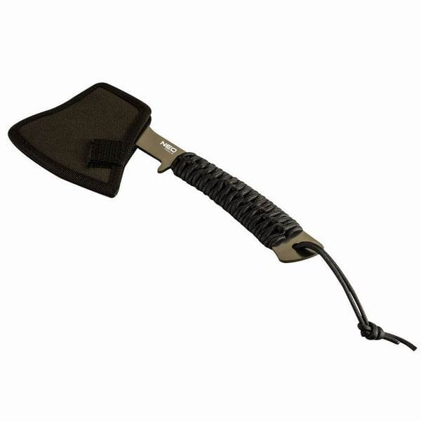 Neo Tools 63-118, celková hmotnost 266g, délka sekery 26cm