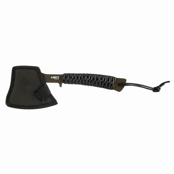Neo Tools 63-118, celková hmotnost 266g, délka sekery 26cm