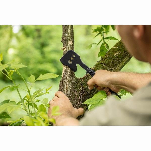 Neo Tools 63-118, celková hmotnost 266g, délka sekery 26cm