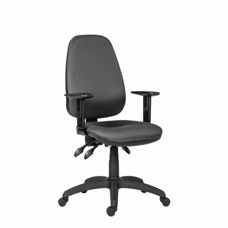 Powerton Ergonomiczny fotel biurowy Anna, Szary