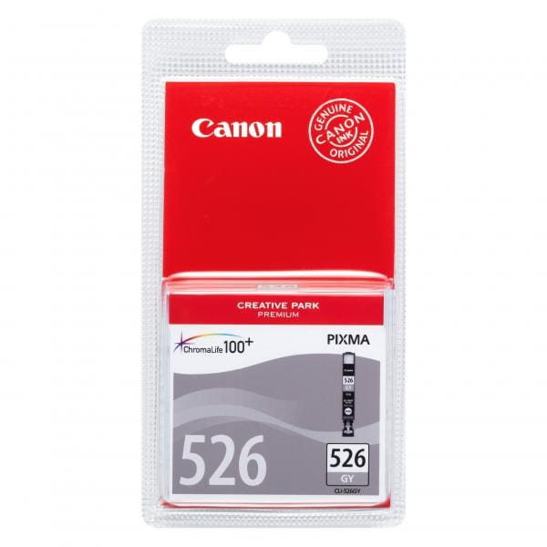 Canon oryginalny ink / tusz CLI526GY, grey, 4544B001,4544B005, Canon Pixma  MG6150, MG8150