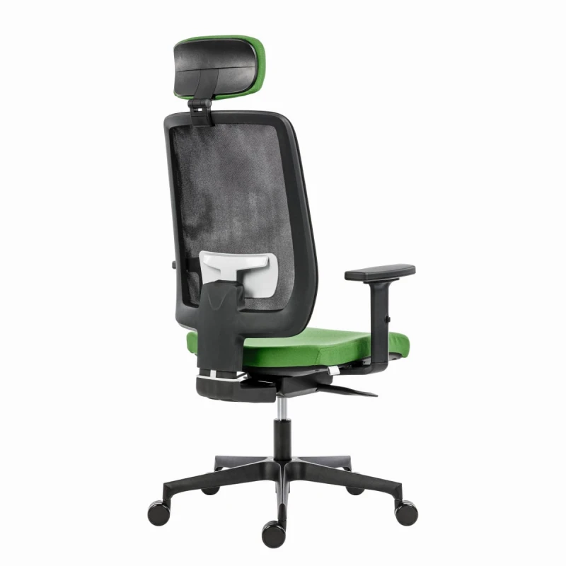 Powerton Ergonomiczny fotel biurowy Lucie, Zielony