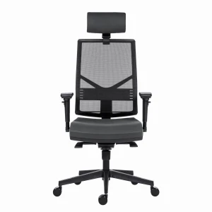 Powerton Ergonomiczny fotel biurowy Marie, Szary