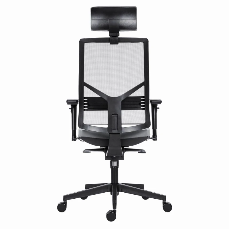 Powerton Ergonomiczny fotel biurowy Marie, Szary