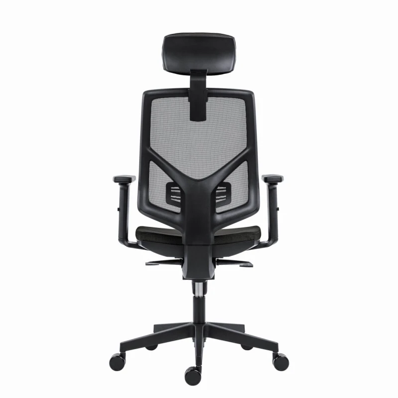 Powerton Ergonomiczny fotel biurowy Tina, Czarny