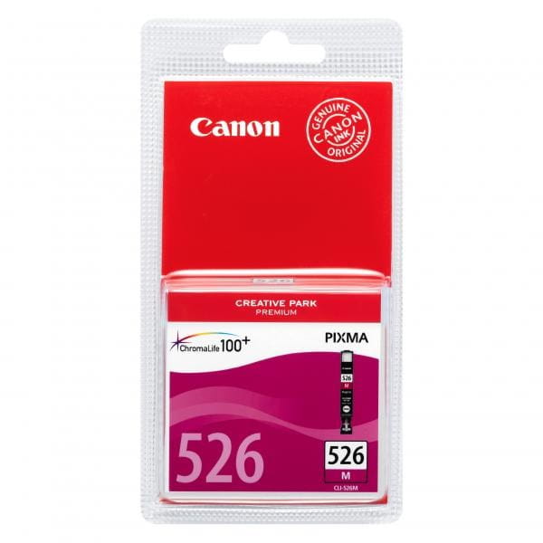Canon oryginalny ink / tusz CLI526M, magenta, 9ml, 4542B001, Canon Pixma  MG5150, MG5250, MG6150, MG8150