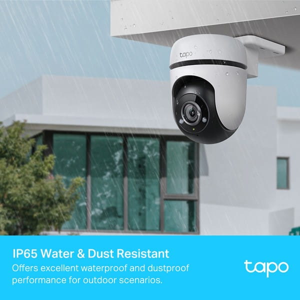 TP-link IP kamera Wi-Fi do monitoringu zewnętrznego Tapo C500, Full HD (1920x1080), Wifi 2.4 GHz /ethernet, biała, tryb nocny, ala