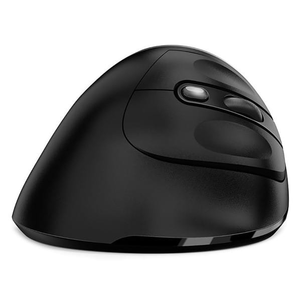 Genius Mysz Ergo 8250S, 1600DPI, 2.4 [GHz], optyczna, 6kl., bezprzewodowa, czarno-srebrna, 1 szt AA