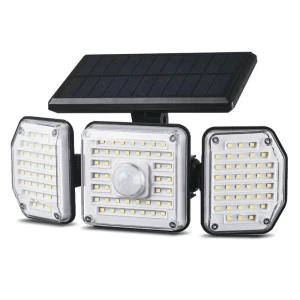 Lampa solarna LED Maclean MCE615 z czujnikiem ruchu  IP65, 4W, 320lm, 4000K, Li-ion 1200 mAh, 3 tryby pracy