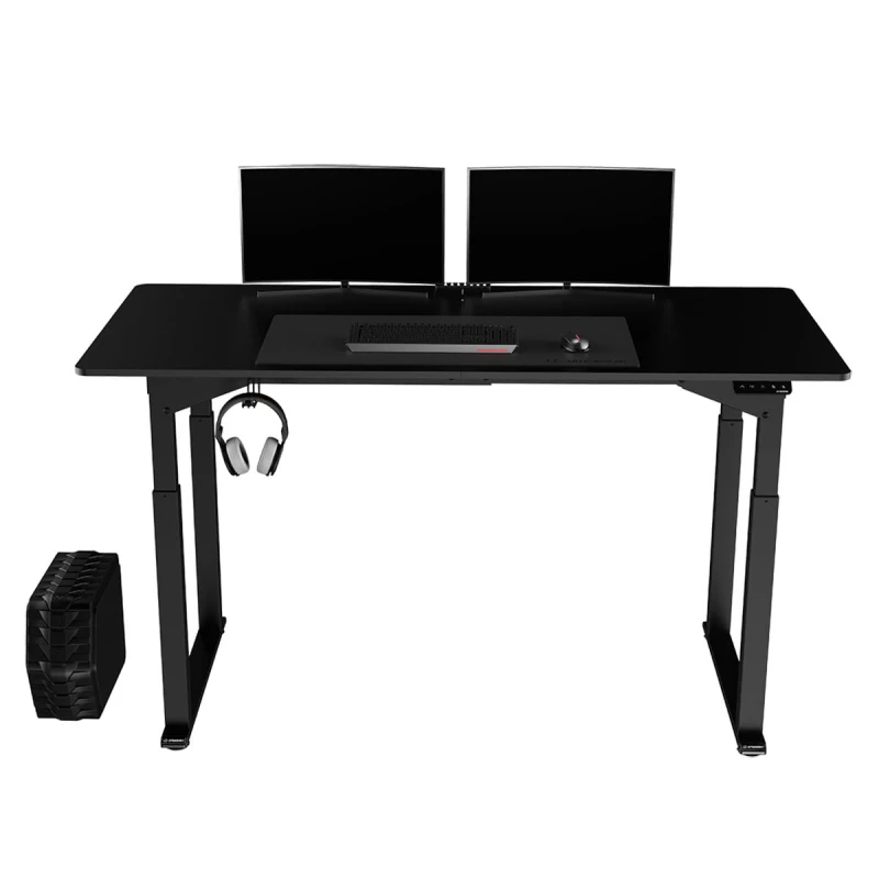 Biurko, elektycznie regulowany, 74-116 cm, z podkładką pod mysz XXL, ULTRADESK