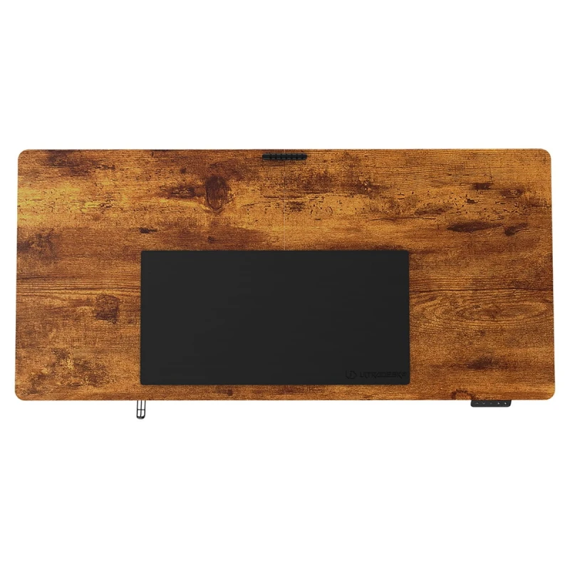 Biurko, elektycznie regulowany, 160x75 cm, 74-116 cm, z podkładką pod mysz XXL, ULTRADESK, uchwyt na słuchawki