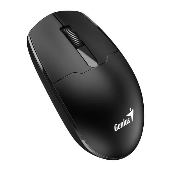 Genius Mysz NX-7000SE, 1200DPI, 2.4 [GHz], optyczna, 3kl., bezprzewodowa, czarna, 1 szt AA