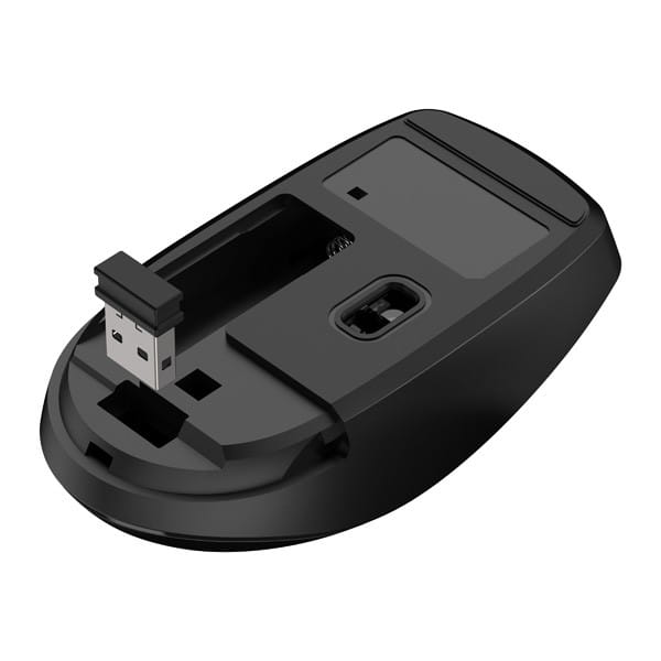 Genius Mysz NX-7000SE, 1200DPI, 2.4 [GHz], optyczna, 3kl., bezprzewodowa, czarna, 1 szt AA