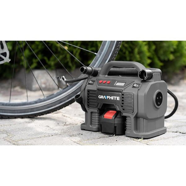 Graphite Kompresor akumulatorowy 1640g, 12V, max. 11 barů