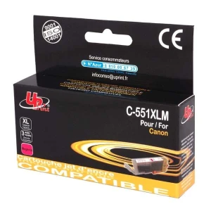UPrint kompatybilny ink / tusz z CLI551M XL, C-551XLM, magenta, 695s, 11ml, high capacity