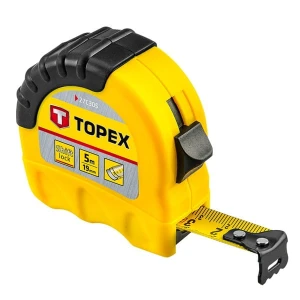 Taśma miernicza Shiftlock TOPEX 27C305, 5 m x 19 mm