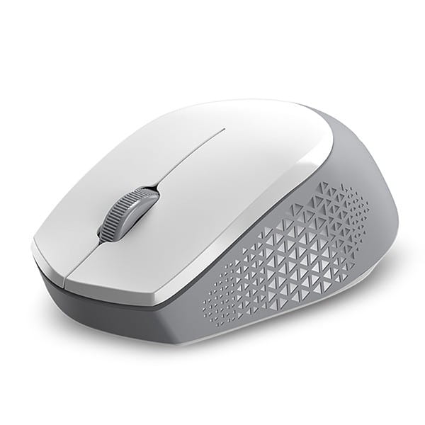 Genius Mysz NX-8000S BT, 1200DPI, Bluetooth a 2,4GHz, optyczna, 3kl., bezprzewodowa, biało-szary, Blue-Eye sensor, symetryczna