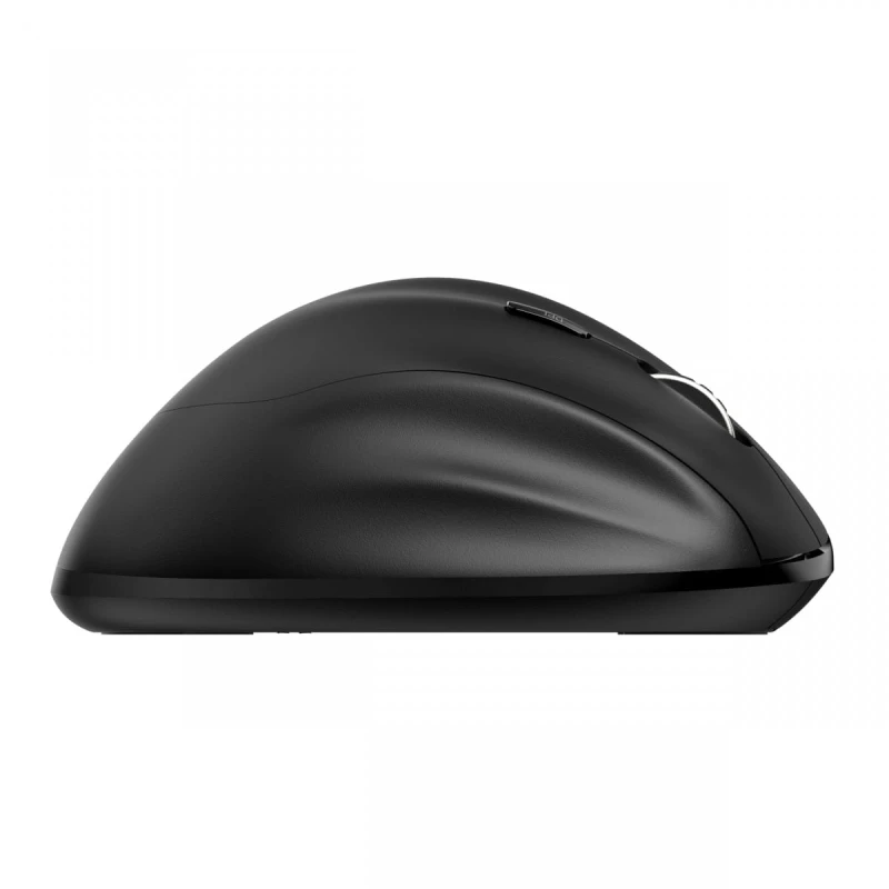 Powerton Mysz CLOE, 1600DPI, 2.4 [GHz], optyczna, 6kl., bezprzewodowa, czarna, 1 szt AA, ergonomiczna