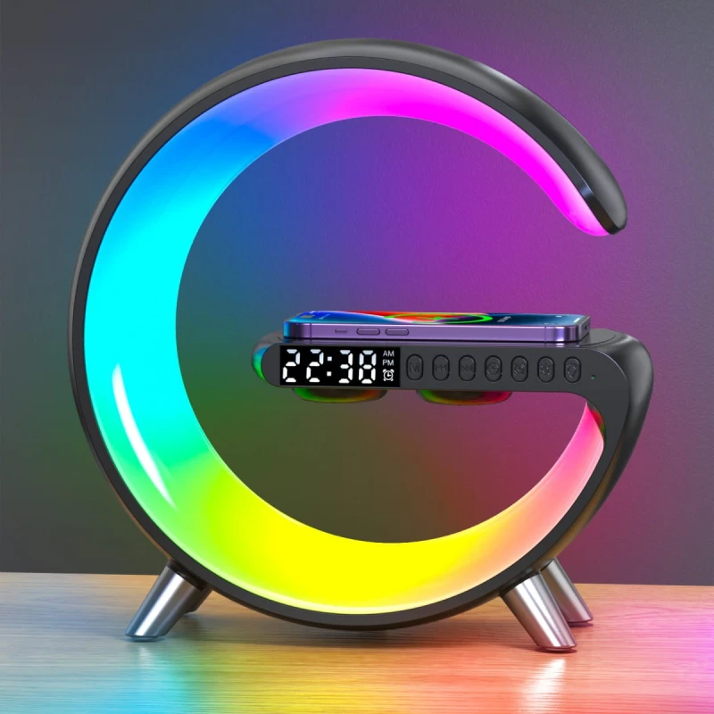 G-Light INSPIRE, czarna, USB-C, ładowarka indukcyjna, Powerton