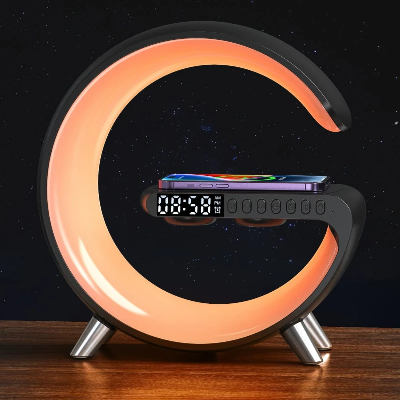 G-Light INSPIRE, czarna, USB-C, ładowarka indukcyjna, Powerton