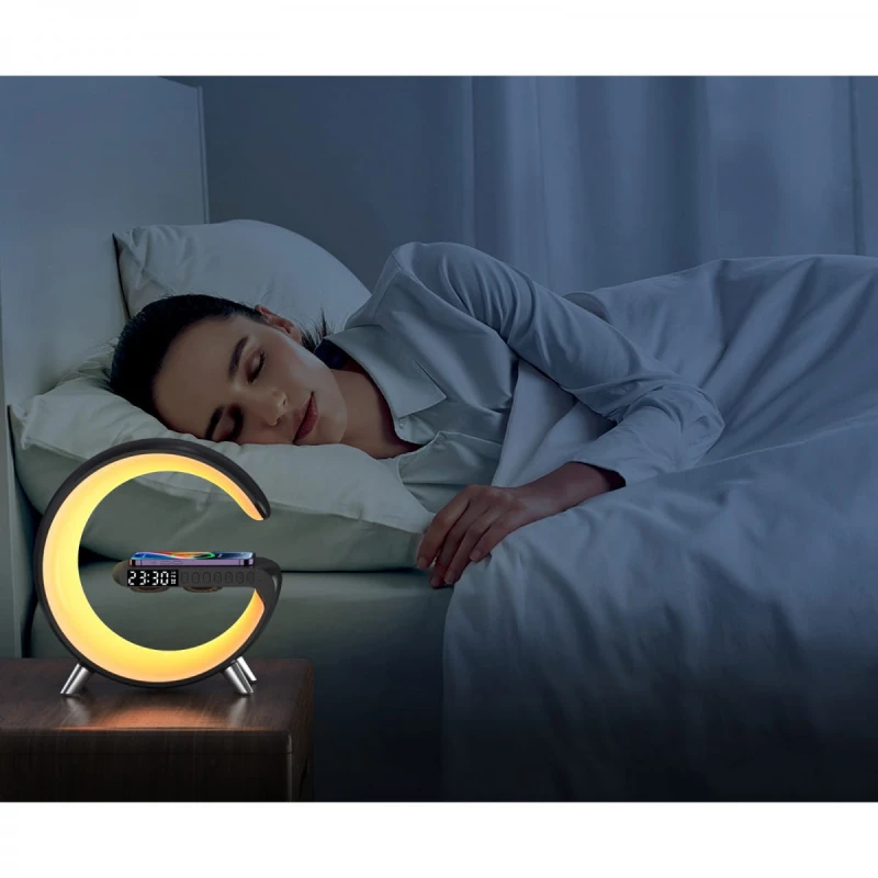 G-Light INSPIRE, czarna, USB-C, ładowarka indukcyjna, Powerton