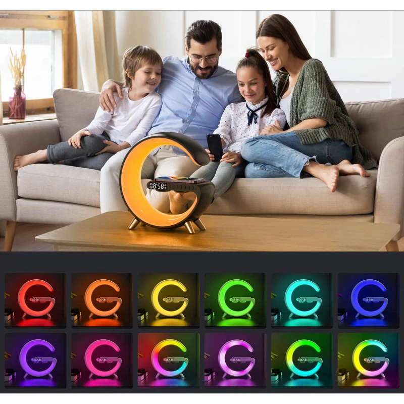 G-Light INSPIRE, biała, USB-C, ładowarka indukcyjna, Powerton