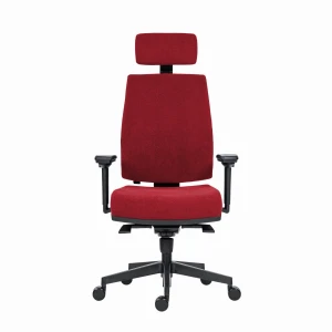 Powerton Ergonomiczny fotel biurowy Jana, Czerwony