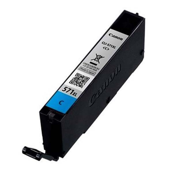 Canon oryginalny ink / tusz 0332C001, cyan, 11ml, CLI571C XL, high capacity, Canon PIXMA MG5750, MG5751, MG5752, MG5753, MG7750, M