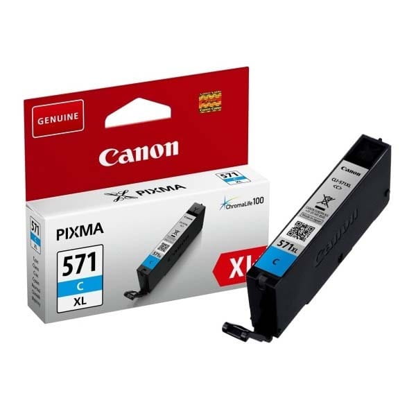 Canon oryginalny ink / tusz 0332C001, cyan, 11ml, CLI571C XL, high capacity, Canon PIXMA MG5750, MG5751, MG5752, MG5753, MG7750, M