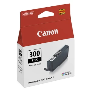 Canon oryginalny ink / tusz PFI-300 BK, 4193C001, photo black, 14,4ml