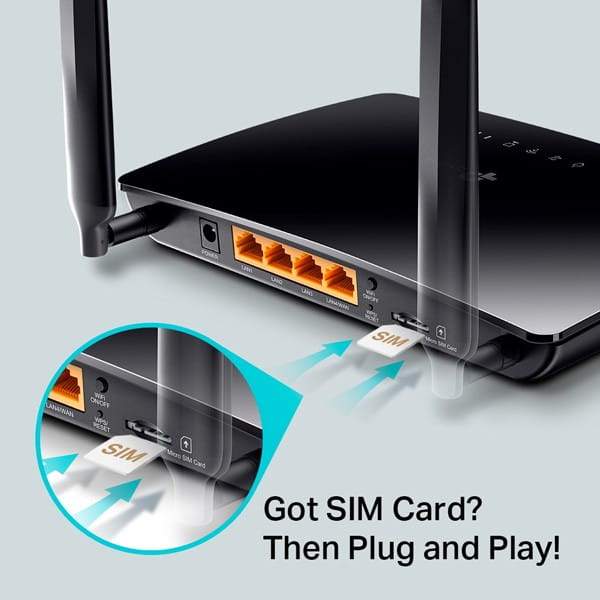 TP-LINK router Archer MR200 2.4GHz i 5GHz, access point, IPv6, 750Mbps, 802.11ac, kontrola rodzicielska, sieć dla gości