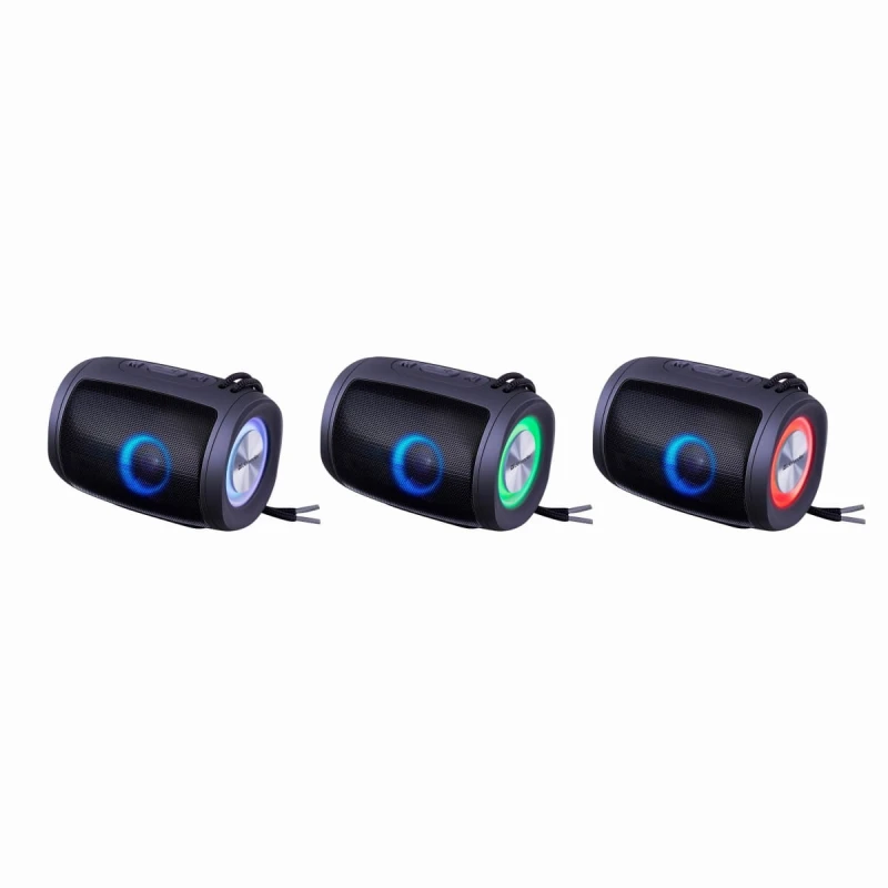 Defender głośnik ENJOY S200, Li-Ion, 1.0, 5W, czarny, regulacja głośności, przenośny, z podświetleniem LED, wbudowany akum., 80Hz~