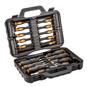 Zestaw śrubokrętów04-211, zestaw 58 el. z bitami, NEO TOOLS