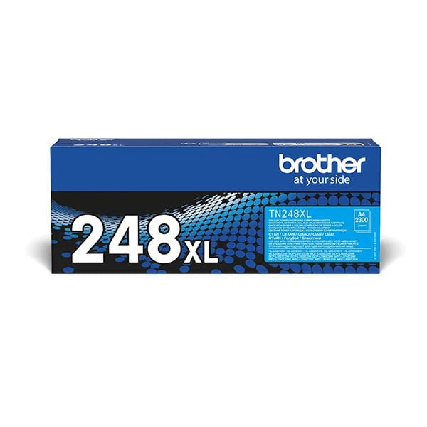 Brother oryginalny toner TN248XLC, cyan, 2300s, Brother DCP-L3520CDW, DCP-L3560CDW, HL-L3220CW, O