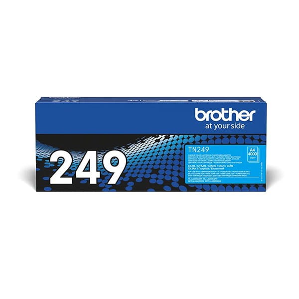 Brother oryginalny toner TN249C, cyan, 4000s, Brother HL-L8230CDW, MFC-L8390CDW, O