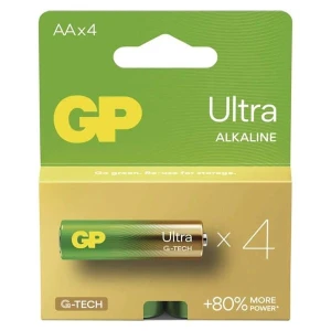 Bateria alkaliczna, AA (LR6), AA, 1.5V, GP, blistr, 4-pack, ULTRA
