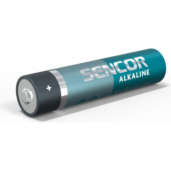 Bateria alkaliczna, AAA, 1.5V, Sencor, Folia, 8-pack