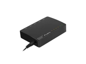 Switch niezarządzalny PoE+ Lanberg 5x 1Gb (4 porty PoE, 30W/port, max 60W) Desktop - PO TEST
