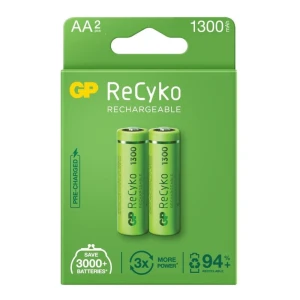 Akumulatorki AA / R6 GP ReCyko 1300 Series Ni-MH 1300mAh - 2 sztuki