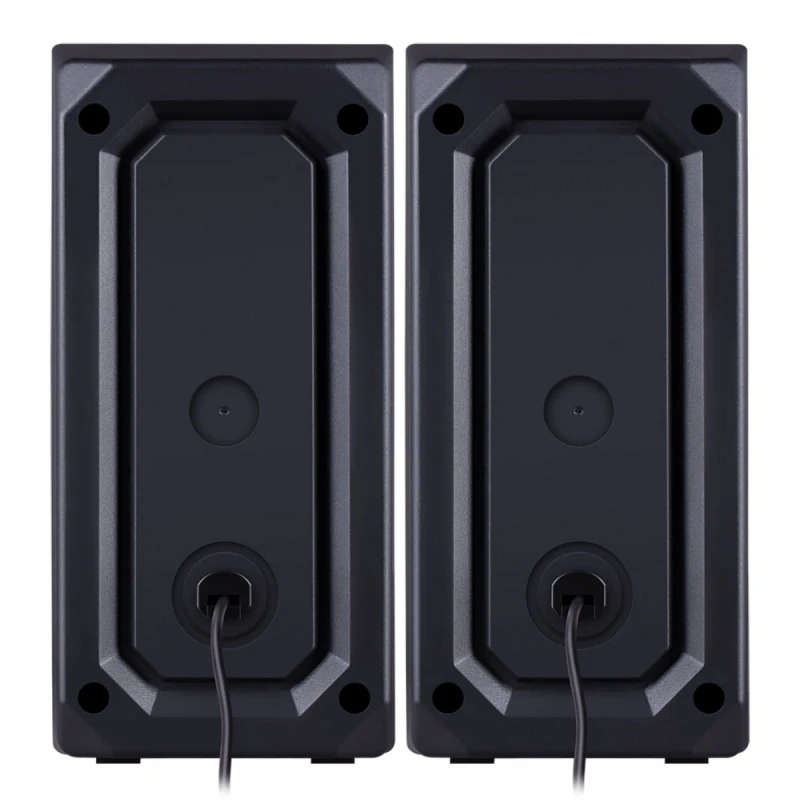 Defender głośniki STELLAR, 2.0, 6W, czarne, regulacja głośności, podświetlenie, 100Hz~20kHz