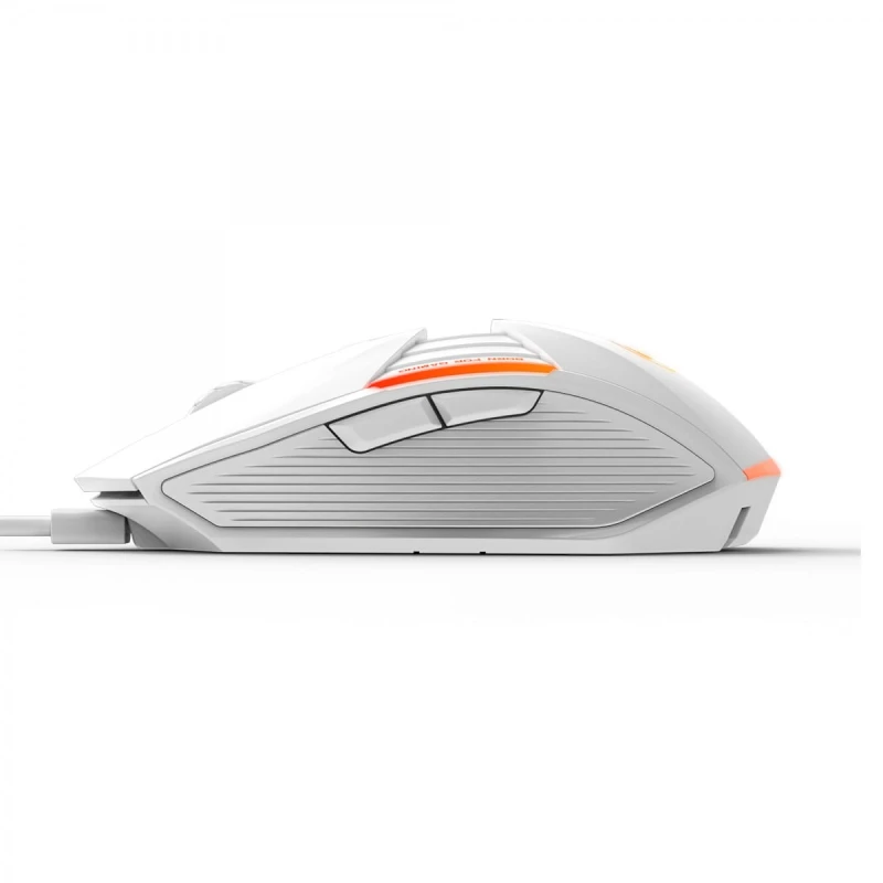 Mysz przewodowa USB, Marvo M291, biała, optyczna, 6400DPI