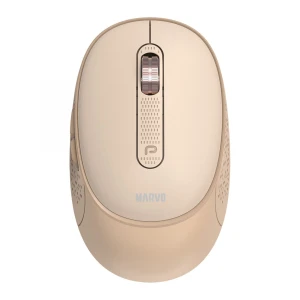 Mysz bezprzewodowa, Marvo WM111 PK, różowa, optyczna, 1600DPI