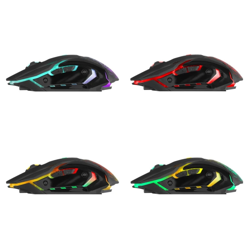 Mysz bezprzewodowa, Defender TRIGGER GM-934, czarna, optyczna, 3200DPI